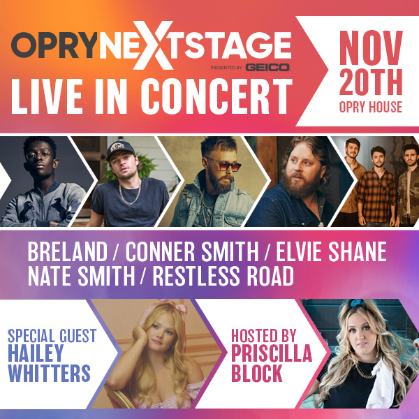 11/20 Opry NextStage Live 1033 Country.